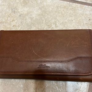LLBean leather wallet